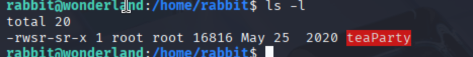 Privilege escalation screenshot